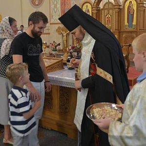Велика Вечірня з Литією з нагоди п`ятої річниці освячення Собору