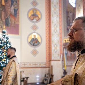 Свята Літургія у День Іменин владики Василія!