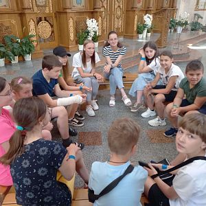Перший день табору! Старша група!