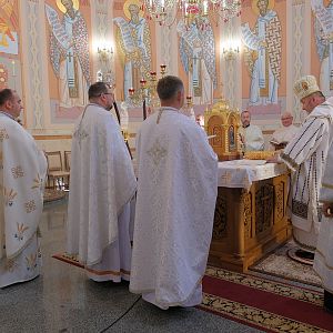Святкування храмового празника у головному храму Коломийської єпархії