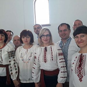 Катедральний хор "Світло Тавору" взяв участь у освяченні церкви Святих верховних апостолів Петра і Павла у місті Южне