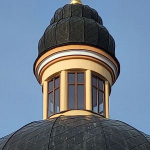 Ремонт фасаду собору!