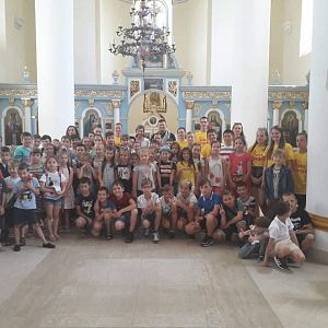 Поїздка християнського табору "Веселі канікули з Богом" до Крилоса