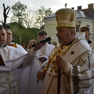 Великоднє богослужіння у Катедральному соборі м.Коломиї 