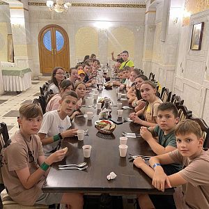 Перший день табору! Старша група!