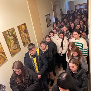 Літургія в педагогічному коледжі!