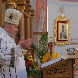 Святкування храмового празника у головному храму Коломийської єпархії