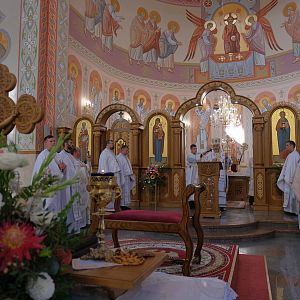 Святкування храмового празника у головному храму Коломийської єпархії