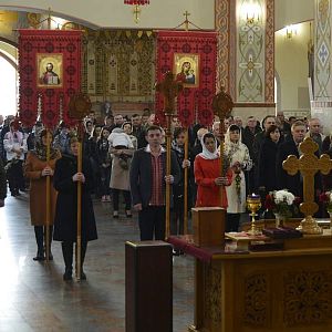 Вербна неділя у Катедральному соборі м. Коломиї