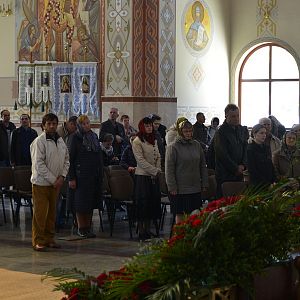 Виніс Плащаниці у головному храмі єпархії