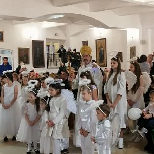 Святий Миколай завітав до дітей Катедрального собору