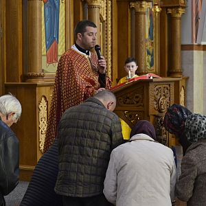 Виніс Плащаниці у головному храмі єпархії