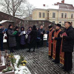 Панахида за владику Миколу Сімкайла