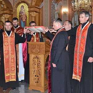 Таїнство соборування у Катедральному соборі м.Коломиї