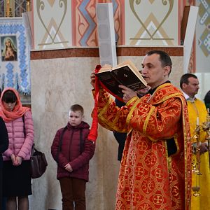 Єрусалимська утреня у Катедральному соборі м.Коломиї