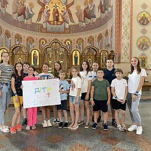 Перший день табору! Старша група!