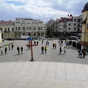 Хресна Дорога за участю молоді міста