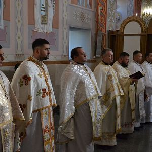 Митрополит Володимир привітав владику Василія з іменинами