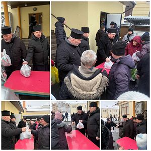Свята вечеря для потребуючих!