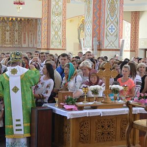 “Святий Дух – це світло, яке допомагає знайти правду житті”, – владика Василь (Івасюк) в свято П’ятидесятниці