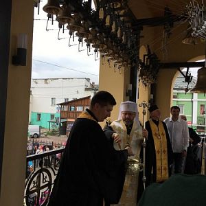 У Коломиї задзвеніли освячені дзвони карильйону