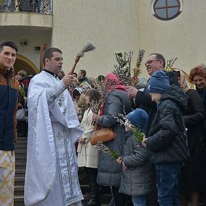 Архиєрейське богослужіння на Вербну Неділю