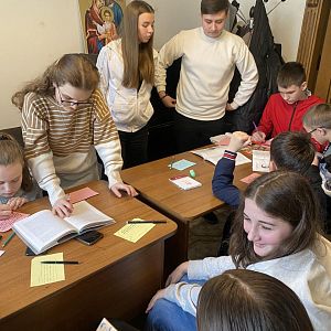 Катехизація в недільній школі!