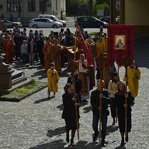 Виніс Плащаниці у головному храмі єпархії