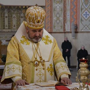 Подячна Літургія з нагоди 60-річчя владики Василія Івасюка