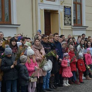 Архиєрейське богослужіння на Вербну Неділю