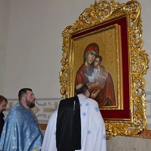 У Коломиї освятили ікону Пресвятої Богородиці “Це Мати Твоя”