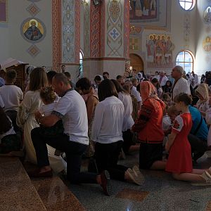 Святкування храмового празника у головному храму Коломийської єпархії