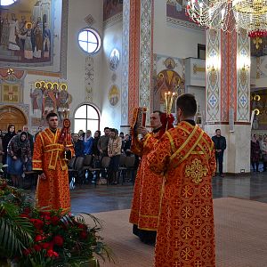 Єрусалимська утреня у Катедральному соборі м.Коломиї