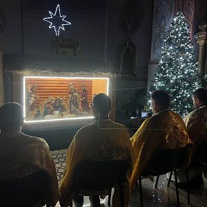 Чування біля ясел!
