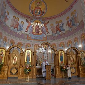 Святкування храмового празника у головному храму Коломийської єпархії