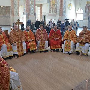 Владика Василій здійснив чин умивання ніг священикам єпархії