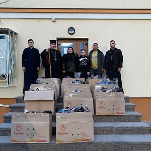 Владика Василій освятив Паски для потребуючих