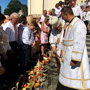 Святкування храмового празника у головному храму Коломийської єпархії