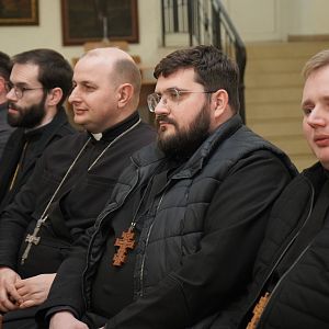 Лекція для священників "Місія епохи потрясінь!"