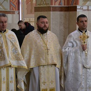 Митрополит Володимир привітав владику Василія з іменинами