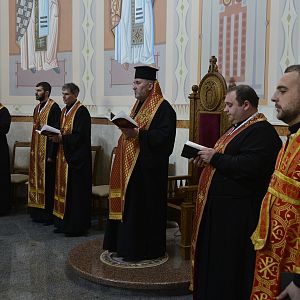 Виніс Плащаниці у головному храмі єпархії