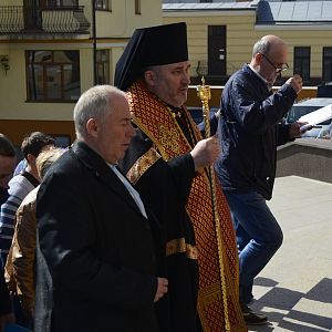 Виніс Плащаниці у головному храмі єпархії
