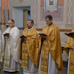 Подячна Літургія з нагоди 60-річчя владики Василія Івасюка
