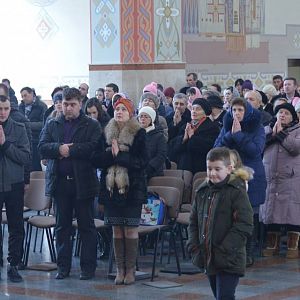 У Неділю Всепрощення кир Василій (Івасюк) очолив Літургію в Катедральному соборі м.Коломия