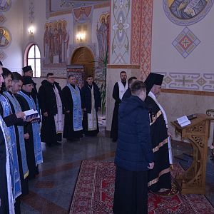 Духовенство Коломийського деканату і працівники єпархіальної курії подякували Богу за прожитий рік
