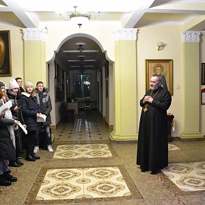 До єпархіального управління завітали колядники
