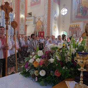 Святкування храмового празника у головному храму Коломийської єпархії