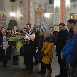 Єпарха Коломийського владику Василія (Івасюка) привітали з іменинами