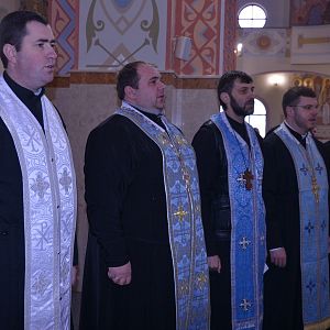 Духовенство Коломийського деканату і працівники єпархіальної курії подякували Богу за прожитий рік