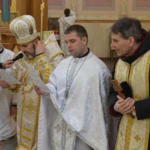 У Неділю Всепрощення кир Василій (Івасюк) очолив Літургію в Катедральному соборі м.Коломия